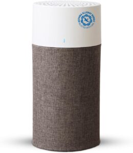 Compact air cleaner used in a studio apartment
